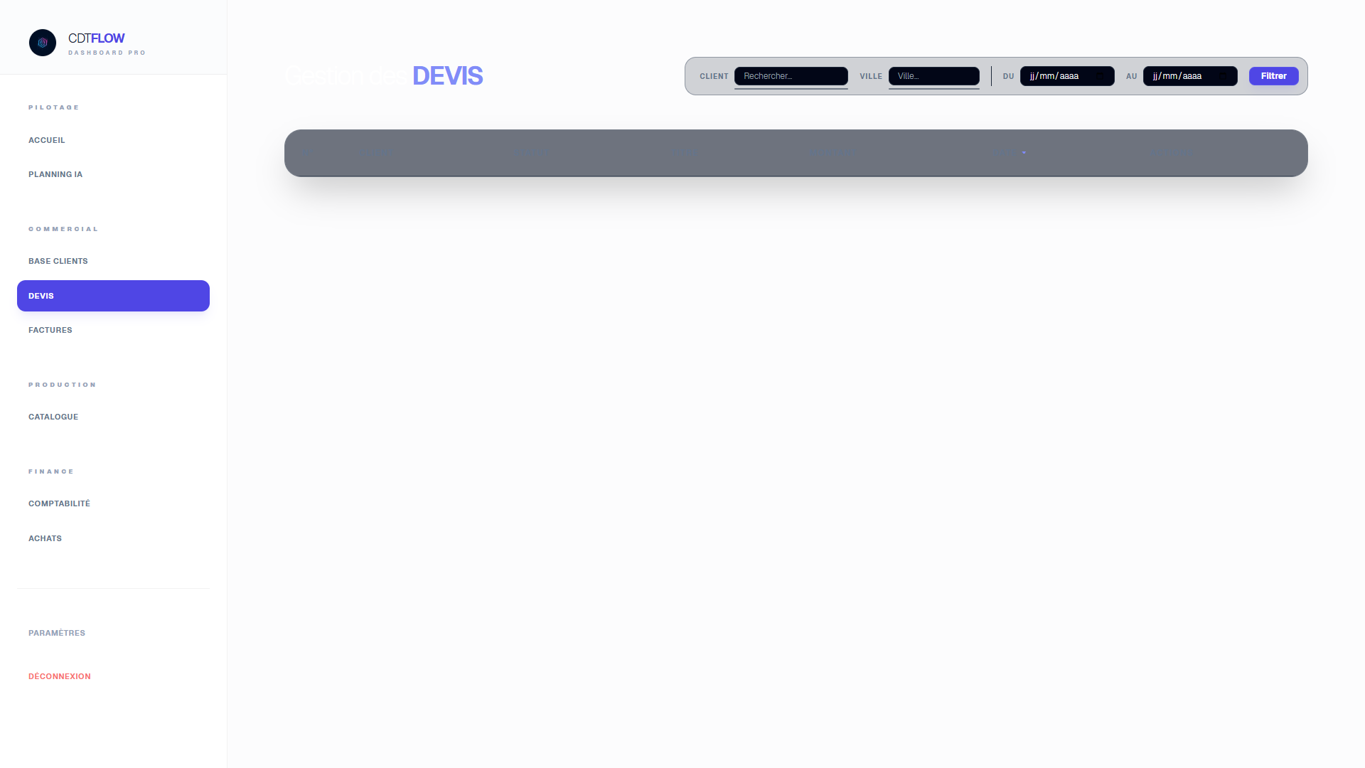 Devis cdtErp